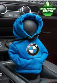 Resim Freeyez BMW Mavi Vites Hoodie Araç Vites Kıyafeti Vites Poları Oto Aksesuarı Vites Topuzu Sweat 