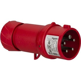 Resim Schneider 5X16A Seyyar Erkek Fiş Hızlı Bağlantı IP 44 Trifaze 380 