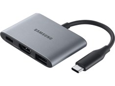 Resim Samsung EE P3200BJEGWW Çok Girişli USB C Adaptör Gri 
