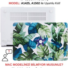 Resim Mcstorey Macbook Pro Kılıf 13 Inç Flower03 (ESKİ HDMI'LI MODEL 2012-2015) A1425 A1502 Ile Uyumlu 