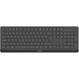 Resim Philips SPK6368 Kablosuz Türkçe Q Klavye Siyah 