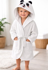 Resim Panda Çocuk Bornozu - 9-10 Yaş 