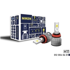 Resim Niken Eco Serisi Led Xenon H11 Far Ampulü 