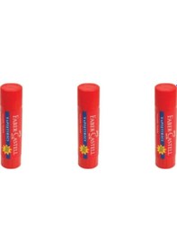 Resim Faber Castell Faber Castel Glue Stick Yapıştırıcı 10 Gr 3'lü Set 