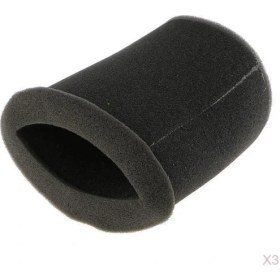 Resim Lnshop Suzuki GS125 Için 3 Adet Siyah Motor Hava Filtresi Sünger Toz Temizleyici Ekleme (Yurt Dışından) 