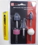 Resim Bhd Tools Makroyapı 5 Parça Mini Kalıpçı Taşlama Seti Uç Vızvız Seti Ve Dekupaj Ucu 