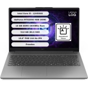 Resim Lenovo LOQ 15IAX9E 83LK008HTR i5-12450HX 16 GB 512 GB SSD RTX2050 15.6" Dos Dizüstü Bilgisayar 