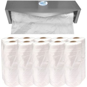 Resim Okinox Metal Islak Eşya Poşet Dispenseri 304 Paslanmaz 901628 