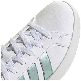 Resim Adidas Grand Court Base 3.0 Kadın Günlük Ayakkabı Hq0092 Beyaz 