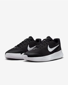 Resim Nike Fz2155-001 Vapor Lite 3 Erkek Siyah Sert Kort Tenis Ayakkabı 