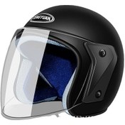 Resim Sell Well Motosiklet Siyah Kask 3slvr6 Siyah 