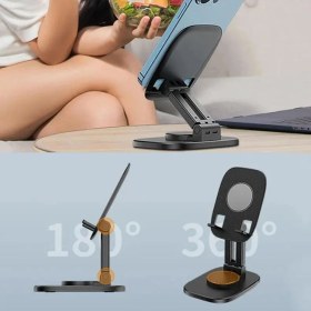 Resim Lunaev 360 Döner Masaüstü Mobil Telefon Tutucu Standı 