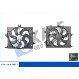 Resim Fan Motoru- Davlumbazlı - Hyundaı Accent Blue 1.6 Crdı 10/15 - I20 1.1 Crdı 12/15 