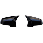 Resim Hasakman Bmw F10 5 Serisi Batman Yarasa Ayna Kapağı Piano Black 2010 2011 2012 2013 