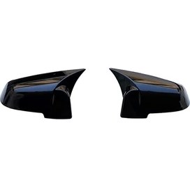 Resim Hasakman Bmw F10 5 Serisi Batman Yarasa Ayna Kapağı Piano Black 2010 2011 2012 2013 