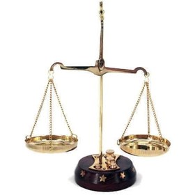 Resim Genel Markalar Terazi Ahşap 20gr Dekoratif Ahşap Ve Pirinçten Hediyelik 