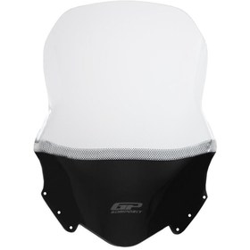 Resim GP KOMPOZİT Gp Kompozit Yamaha Xmax 250 / 400 2014-2017 Uyumlu Baskılı Ön Tur Camı Şeffaf 72 Cm 