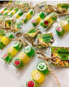 Resim Safari Temalı Doğum Günü, Babyshower, Yaş Günü Hediye Şeker 100 Adet 