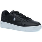 Resim LEE 3FX SİYAH BEYAZ UNİSEX COMFORT CASUAL SNEAKER U.S. Polo Assn.