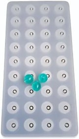 Resim Epoksi Silikon Tesbih Kalıbı 36 Lı 12 MM Boncuk Silikon Kalıp 