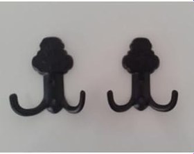 Resim Vestiyer Askısı 3 Adet Siyah Vestiyer Askı Portmanto Askısı Vestiyer Askılığı Askı Aparat Dolap Askı Siyah 