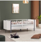 Resim Lidya Montessori Karyola Gri 