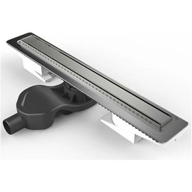 Resim Vitra Dk100 Elegant Mat Krom 59980251000 Yandan Yer Süzgeci 80 Cm 