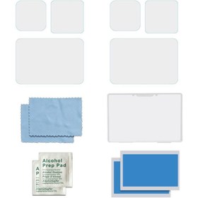 Resim TELESIN Gopro Hero10 / Hero9 Black Temperli Kırılmaz Cam Filmi Ekran Koruyucu (ÖN EKRAN ARKA EKRAN LENS) 