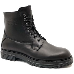 Resim Kids Club Shoes Greyder 17791 MR Military Klasik Erkek Bot SİYAH 