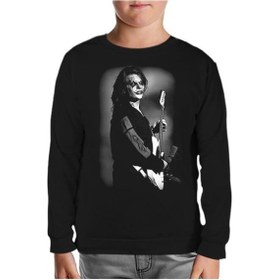 Resim Lord Tshirt Slipknot - Jim Root Siyah Çocuk Sweatshirt 