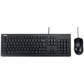 Resim Asus U2000 Multimedya Kablolu Q Klavye Mouse Set 