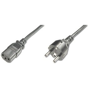 Resim Digitus Ak-440101-018-s 1.8 Mt 3x075mm Düz To C13 Power Güç Kablosu 