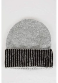 Resim DeFacto Erkek Renk Bloklu Bere C7143AX24WNGR131 