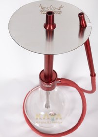 Resim Kaya Büyük Boy Performans Nargile Takımı Kırmızı 