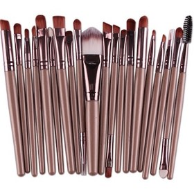Resim Shineyee 20 Parçalık Profesyonel Makyaj Fırçası Seti - Fondöten, Pudra Ve Far İçin Yumuşak Kıllar 