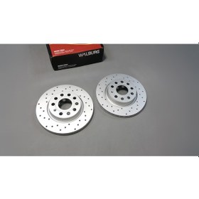 Resim Vw Jetta 1k2 2005-2011 Spor Delik Ön Fren Diski Takım 280mm 
