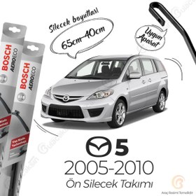 Resim Mazda 5 Muz Silecek Takımı (2005-2010) Bosch Aeroeco 
