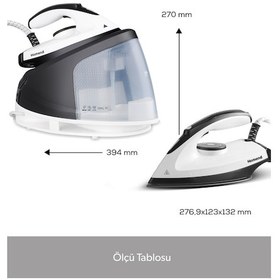 Resim Homend Steamwork 1167H 2400 W Buhar Kazanlı Ütü 