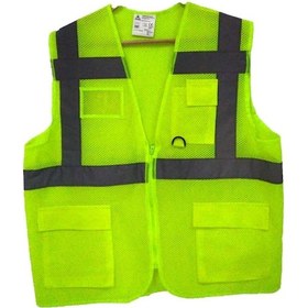 Resim Periboia Fileli Cepli Reflektörlü İkaz Yeleği - Mühendis S Bede 