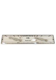 Resim Paralel Cetvel. 40cm. Tekne Navigasyon. Denizcilik Lise Gemici Cetveli 