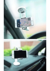 Resim Thentech Vantuzlu 360 Derece Dönebilen Telefon Standı Metalik 