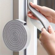 Resim 2 Rulo Kendiliğinden Yapışan İzolasyon Köpük Bantı, Ses Yalıtım Pencere Kapı Sızdırmazlık Bantı, Toz Yalıtım Gürültü Dışlayıcı Bantı, Ev İyileştirme, Sanat El Sanatları Kullanımı İçin 