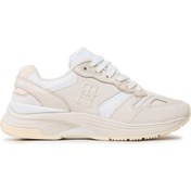 Resim Tommy Hilfiger Modern Runner Kadın Sneaker White/Ecru 