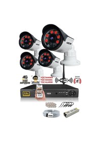 Resim Ids - 4 Kameralı 1080P Fullhd 5Mp Sony Lensli Kamera Seti - 2015 