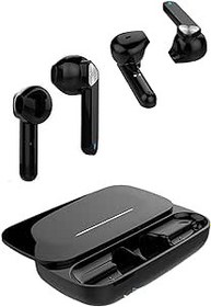 Resim Favors True Wireless Siyah Kızaklı Bluetooth Kulaklık Version 5.0 Upgrade Sürüm 