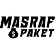 Resim Reysa Tasarım Masraf Paket Sticker Siyah 25X15 cm 