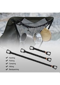 Resim Yunboo Taşınabilir Çamaşır Askısı - Siyah, 28-69 Cm, Hafif Ve Dayanıklı 