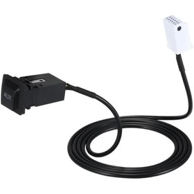 Resim Next Oto Golf Aux Jetta Aux Rcd510/300/310 Teypler Içindir Yazılım Gerekir Uyumlu 