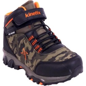 Resim Kinetix Roha Camo Haki-Turuncu-Siyah Erkek Çocuk (31-35) Günlük Bot 