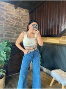 Resim Millagros feel good with us Slogan Detaylı Crop 